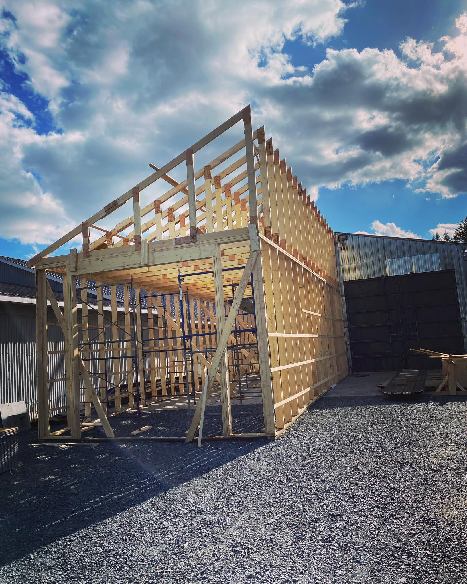 Construction d'un garage neuf à Saint-Georges de Beauce