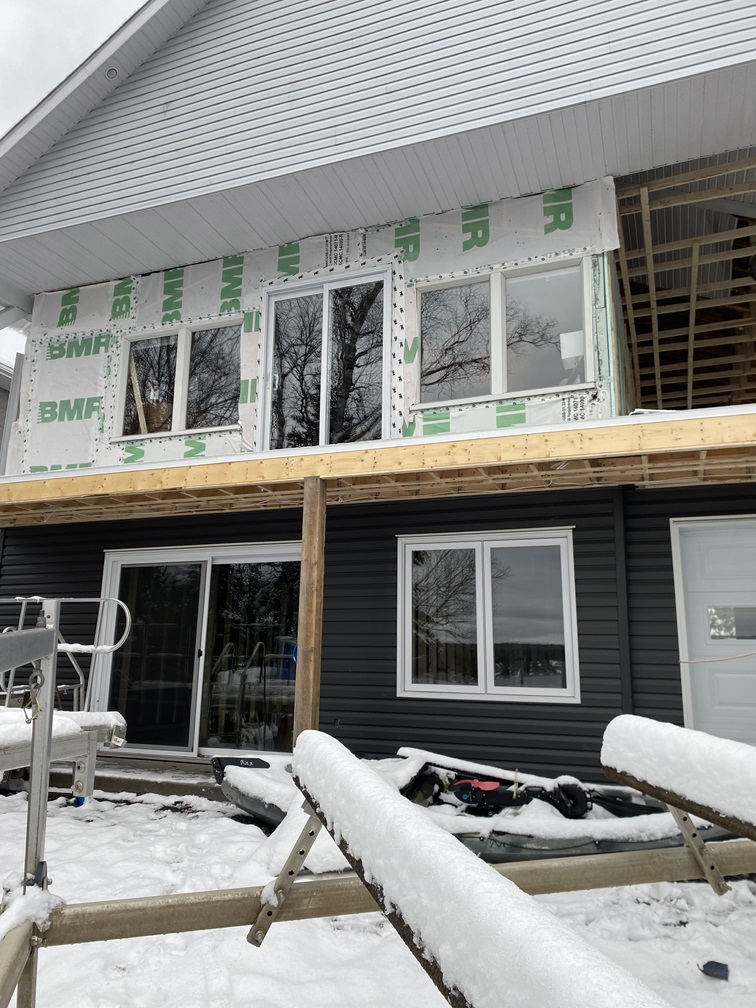 Construction d’un nouveau patio à Québec